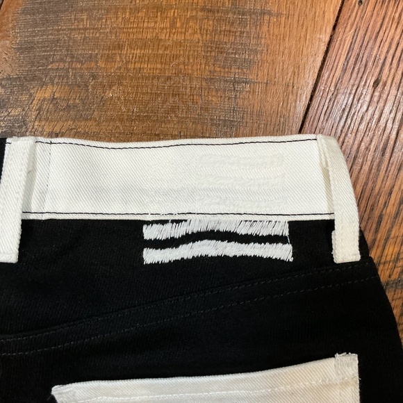 Revice DREAM FIT Denim Yin Yang Two-Tone Jeans Women’s Size 28 | Made in USA - Picture 6 of 9